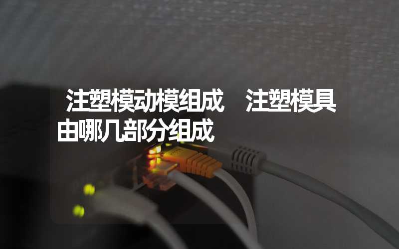 注塑模动模组成 注塑模具由哪几部分组成